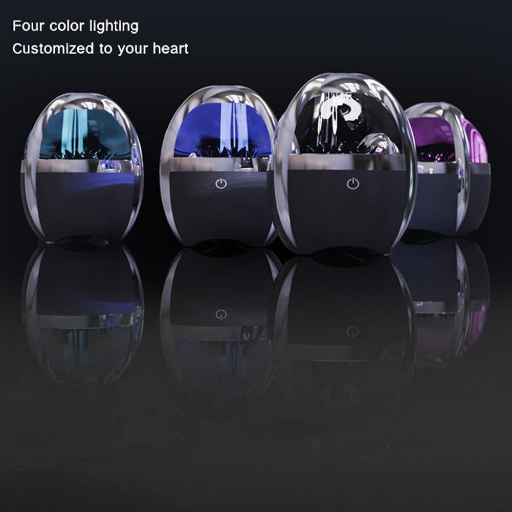 Ferrofluid Speaker Sound Visualizer, Ferrofluid Ferro Fluid Speaker,Transparent Speaker Dancing Ferrofluid with 4-Color Customizable Lights,Magnetic Fluid Speaker Ferrofluid Display Bluetooth Speaker